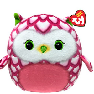 Squishy Beanies Tootie The Pink Owl