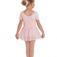 CL5342 Short Sleeve Skirted Leotard Youth