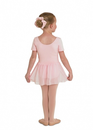 CL5342 Short Sleeve Skirted Leotard Youth