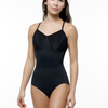 2750A Wall Street V Front Cami Adult Leotard - Black