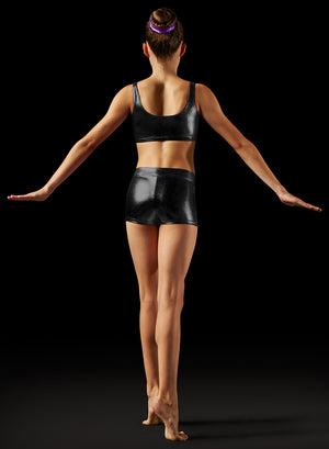 Leo's Adult Foil Crop Top LG111L