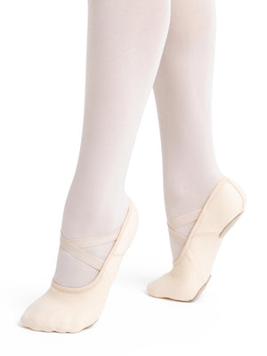 2037W Hanami Light Pink Canvas Ballet Shoe Adult
