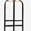 B305 Clear Garment Bag - Black