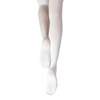 1825C (8-12) Studio Basics Footed Tights Youth - White