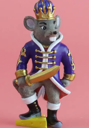 Mouse King Resin Ornament 4 in.