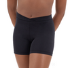 V Front Longer Inseam Shorts Adult 44329 - Black