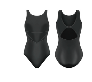 Blisse in Jet Adult Tank Leotard