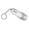 A0604M Mini Pointe Shoe Key Chain - Silver