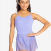 SL217 Wave Mesh Pull On Skirt Youth - Light Lilac