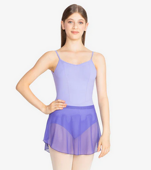 SL216 Wave Mesh Pull On Skirt Adult