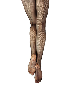 3408C Studio Basics Fishnet Tight with Seams Youth