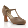 Chorus T-Strap with 2 3/4 inch Heel - Tan