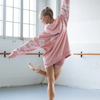 The Oversized Hoodie - Ballerina Pink