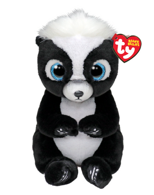 Beanie Bellies Rukus The Black and White Skunk